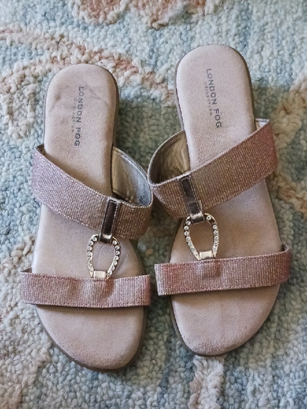 London Fog  Dress Sandals Size 8